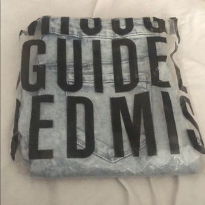 Missguided High waisted blue jeans